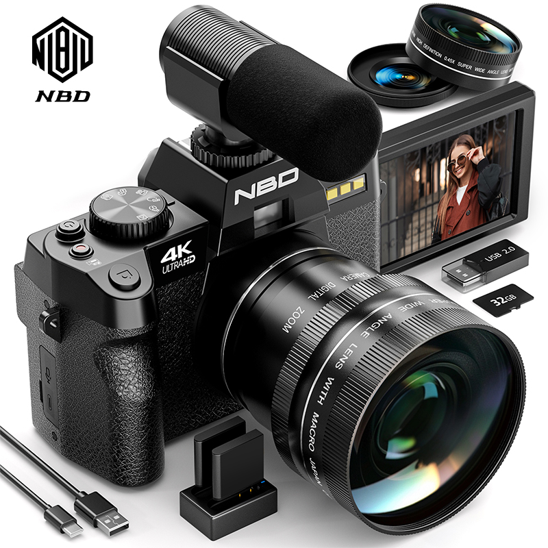 Japanese Lifestyle Apps - NBD S100F 48MP 4K Digital Camera
