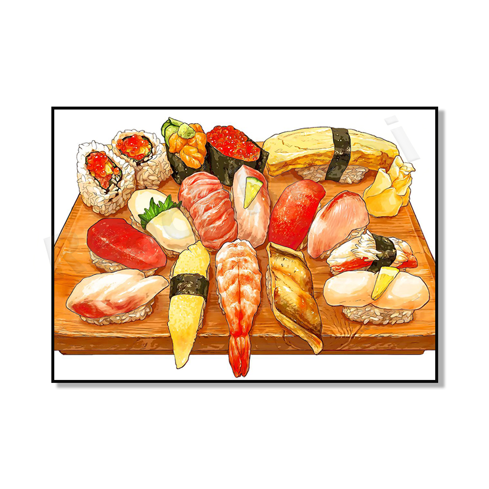 Japanese Restaurant Lifestyle - Japanese-style Wall Decoration Painting Wall Art