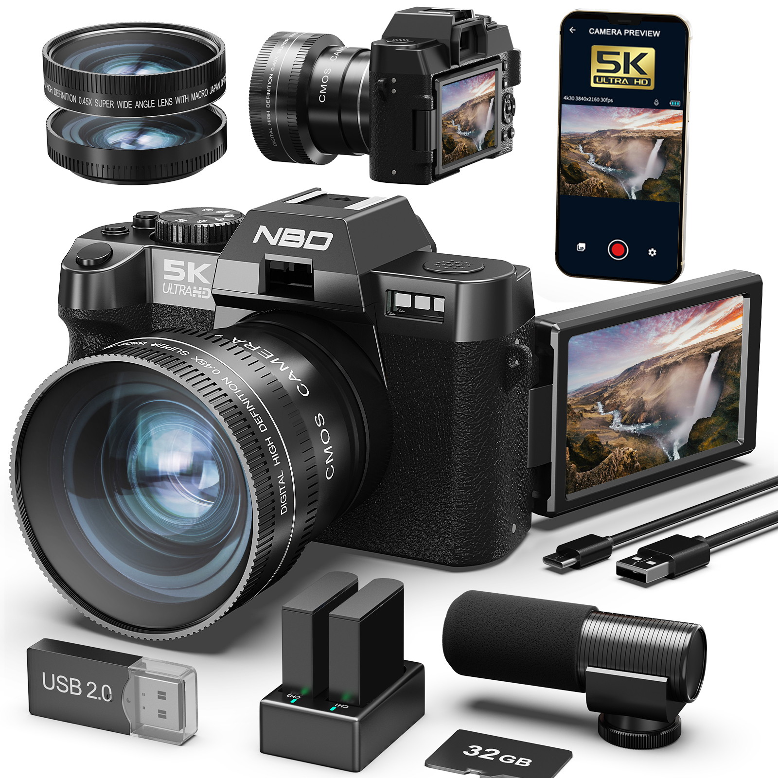 NBD 48MP&4K Digital Cameras fo - Japanese Lifestyle Apps incelemesi ve fiyatı