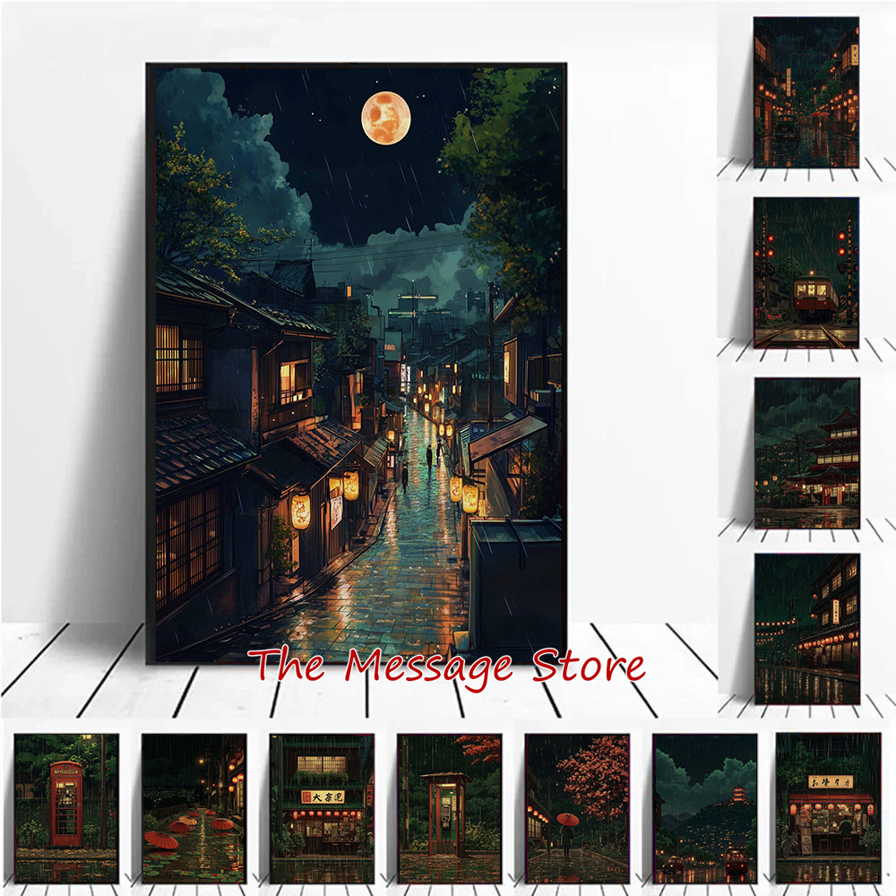Rainy Night Cherry Blossom Jap - Japanese Lifestyle Shop incelemesi ve fiyatı