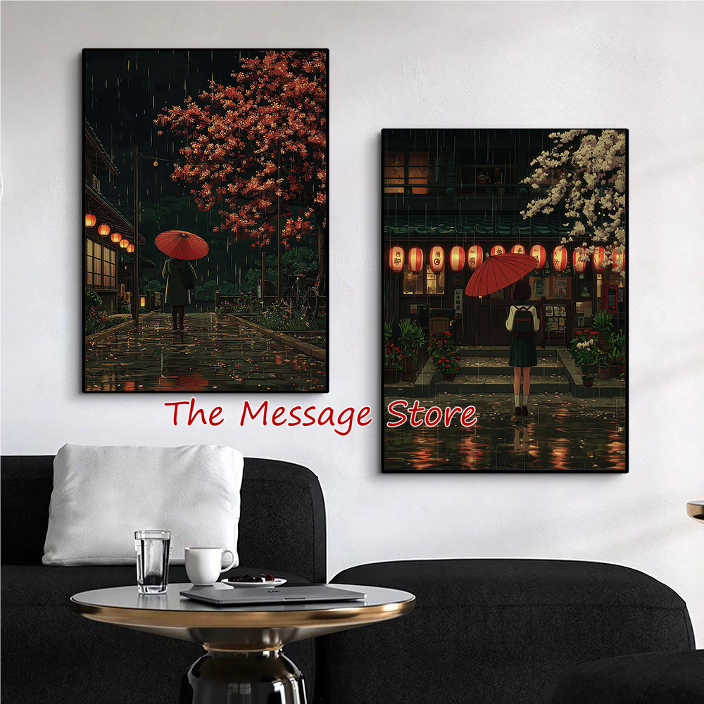 Rainy Night Cherry Blossom Jap - Japanese Lifestyle Shop incelemesi ve fiyatı