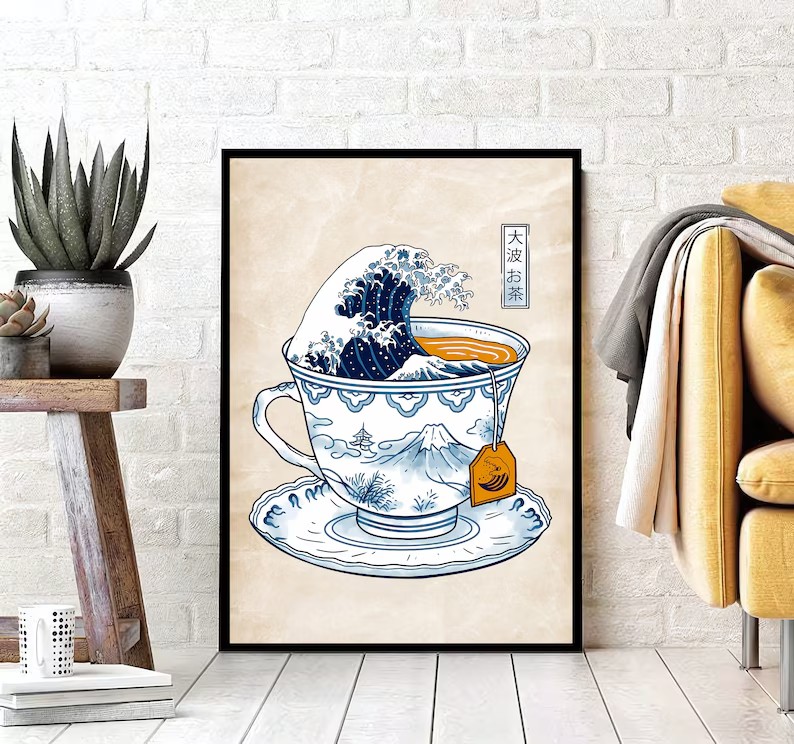 Retro Japanese Style Coffee Th - Japanese Lifestyle Shop incelemesi ve fiyatı