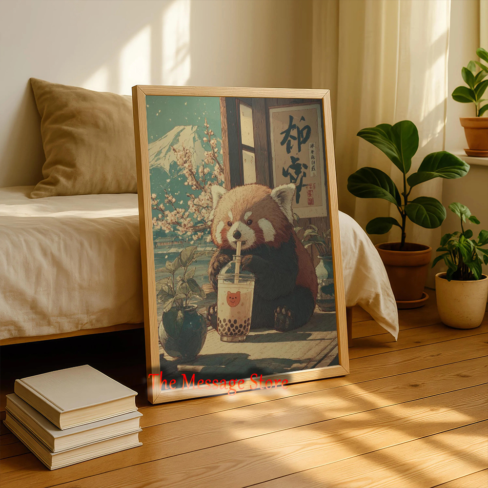 Red Panda Vintage Japanese Sty - Japanese Eating Lifestyle incelemesi ve fiyatı