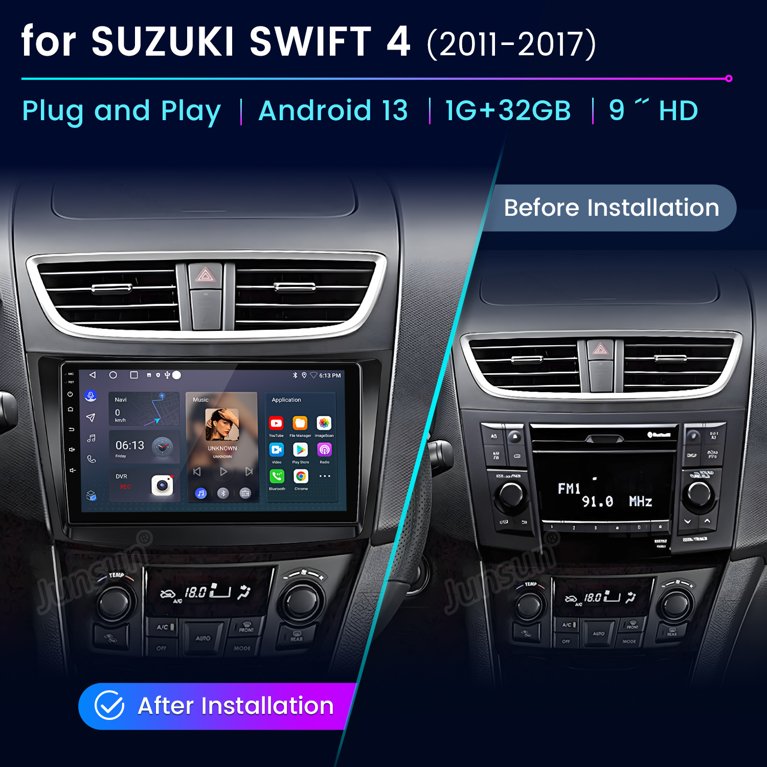 Junsun AI Voice Car Stereo Rad - Japanese Lifestyle In Hindi incelemesi ve fiyatı